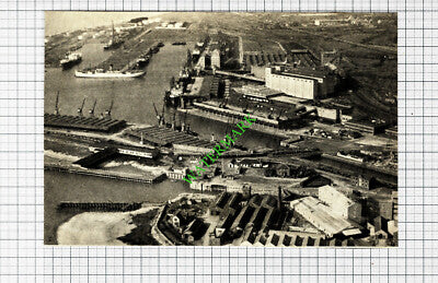The Royal Edward Dock Avonmouth - 1930s Cutting