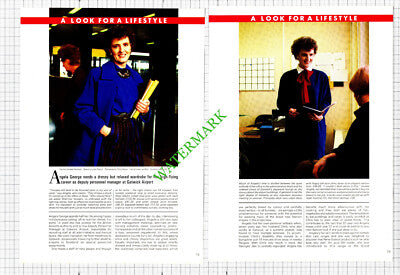 Angela George Gatwick Airport - 1985 Article
