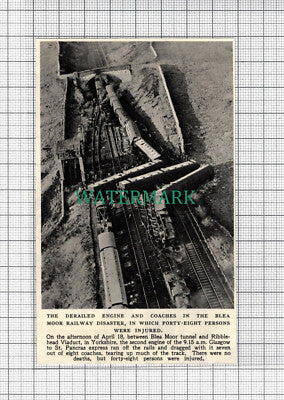 C3571) Blea Moor Railway Disaster - 1952 Clip