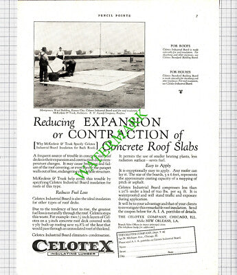 Montgomery Ward Building Kansas Celotex / CPC New York City - 1926 Advert