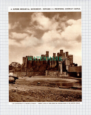 (X403) Conway Castle - 1948 Clip