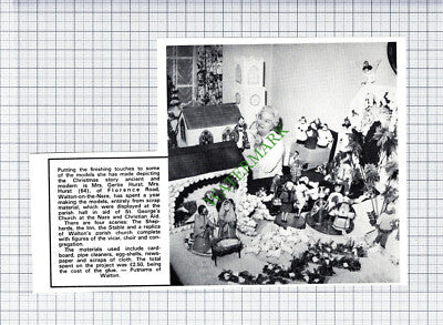 Mrs Gertie Hurst Walton-on-the-Naze Essex - 1974 Cutting