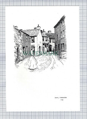 (8620) Dent Yorkshire - 1980s Cutting / Print