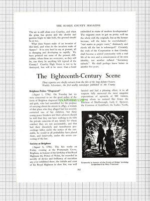 8807) CRAWLEY Sussex West Green Northgate - 1952 Article