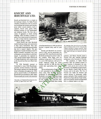 Brampton Canada Dieco Dieter Schmitt / Knecht and Berchtold - 1980s Cutting