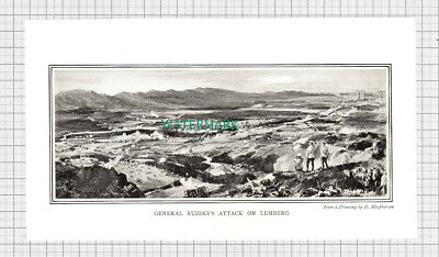C3652) General Ruzsky Attack On Lemberg - c.1920s Clip