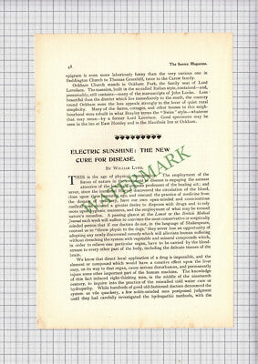 8916) Ockham Surrey The Hautbois - 1900 Article