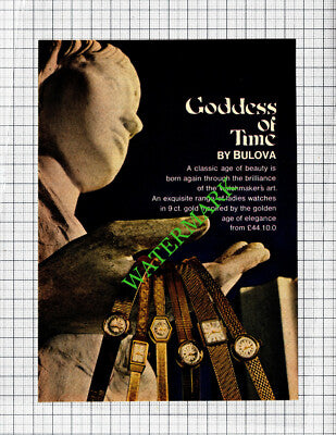 Bulova Watches Small Advert - 1966 Cutting