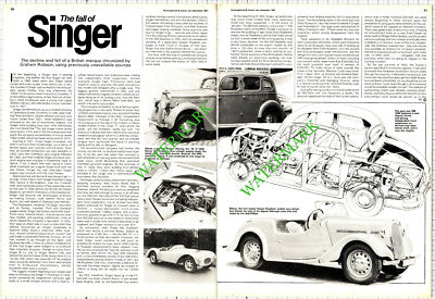 Singer Car History - 1981 Article