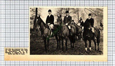 C1603) Cotswold Vale Farmers Gotherington Hackling Latta - 1970 Cutting