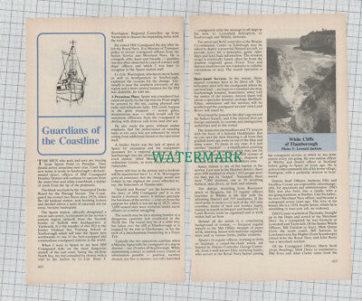 C1199) Spurn Point Coastguard Peter Warrington Anthony Ellis - 1984 Article