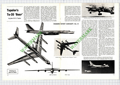 Tupolev Tu-20 Bear Aircraft - 1963 Pullout