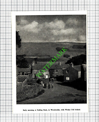 Stalling Busk Wensleydale - 1963 Cutting