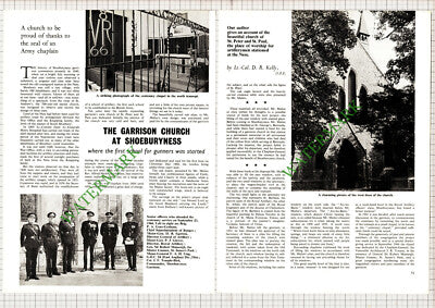 9857) Garrison Church Shoeburyness Malim St Peter and St Paul - 1967 Article