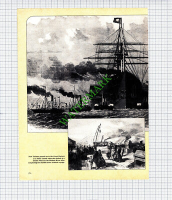 The Great Eastern Ship Brunel - 1970s Article