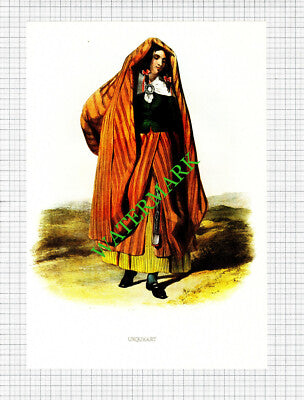 URQUHART Scottish Clans - c.1980 Book Print