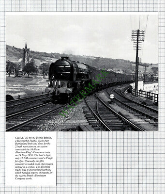 Burntisland Links North British Railway Engine 60161 - Cutting