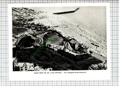 Old Hastings Sussex - 1953 Cutting
