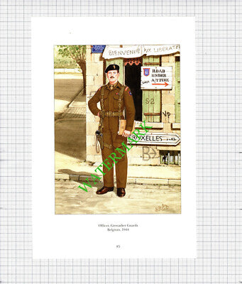Grenadier Guards Belgium WW2 - c.1990's Print