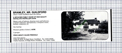 C7838) Bramley Guildford - 1981 Cutting