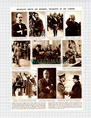 X971) Mussolini Incidents In His Career WW2 -1945 Clip