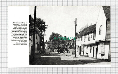 C5395) Coggeshall Essex Tumbler's Green - 1962 Cutting