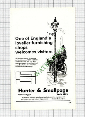 C7959) Hunter & Smallpage York Advert - 1971 Cutting