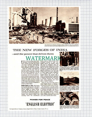 (X185) English Electric Durgapur Steelworks India Advert - 1961 Clip