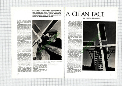 9151) Charlie Howlett Herringfleet Mill - 1972 Article