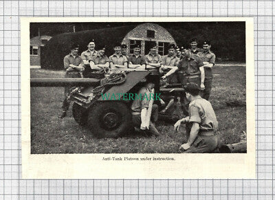 C3644) The Cheshire Regiment Anti Tank Platoon -1956 Clip