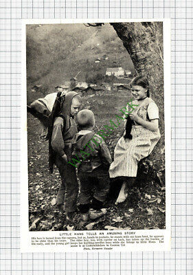 Unterschachen Canton Uri Switzerland - c.1920s Cutting / Print