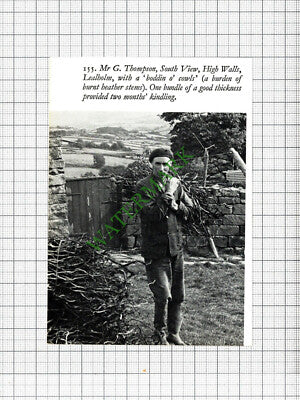 Mr G Thompson South View High Walls Lealholm - 1970s Cutting