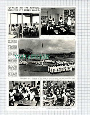 (X340) Government Teacher Training College Nasinu Fiji - 1948 Clip