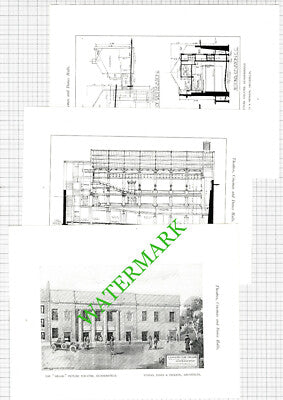 The Grand Picture Theatre Huddersfield Stocks Sykes Hickson - c.1926 Book Prints