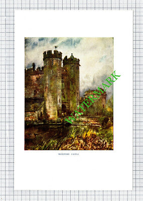 Maxstoke Castle - c.1920s Small Book Print