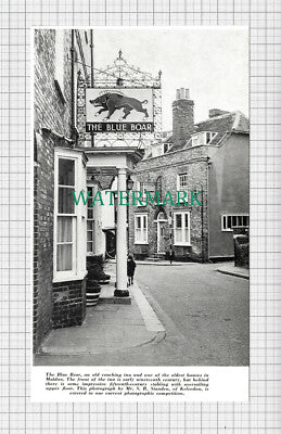 C2921) The Blue Boar Maldon Essex - 1962 Cutting