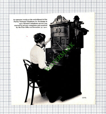 Purley National Telephone Co Exchange - Cutting