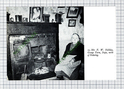Mrs F W Holliday Grange Farm Stape Pickering - 1970s Cutting