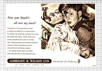9987) Albright & Wilson Ltd Advert - 1952 Cutting