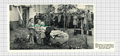 C2890) The Marienfelde Refugee Camp West Berlin - 1961 Clip