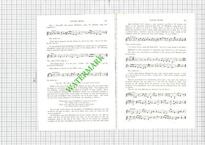 Kaffir Music Bantu Tribes William Charles Scully Nora Scully - 1897 Article