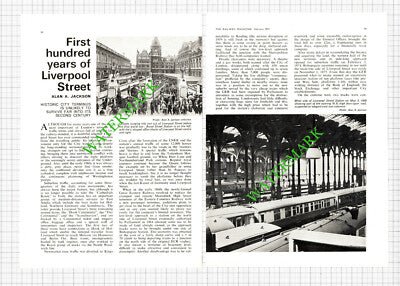 Liverpool Street Station London - 1974 Article