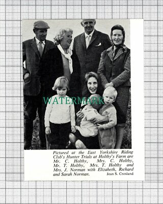 C3503) East Yorkshire Riding Club Holtby Farm Richard Sarah Norman- 1966 Clip