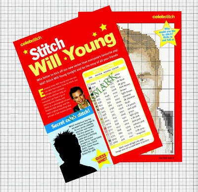 9788) WILL YOUNG Cross Stitch CHART - c.2004 Cutting