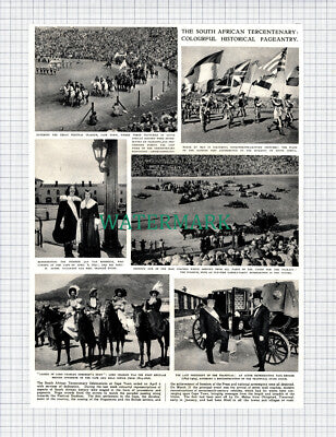 X852) South Africa Cape Town Tercentenary Pageant Kruger Jan Van Riebeeck -1952