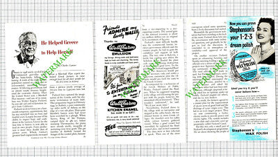 Walter Eugene Packard Soil Expert California - 1955 Article