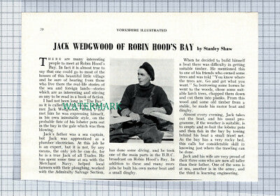 C4948) Jack Wedgwood Robin Hood's Bay Yorkshire - 1952 Clip