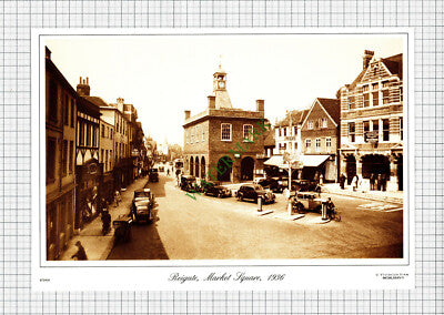 Reigate Surrey - c.1990s Print