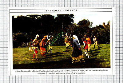 C8025) Abbots Bromley Horn Dance - 1980s Cutting