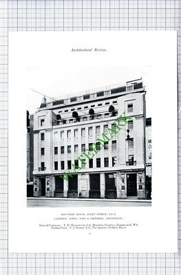 Bouverie House Fleet Street London Provincial Bank Daily Mail Tudor Street 1928